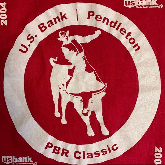 Pendleton rounded up PBR made in the USA bandana 2004 - Picture 2 of 6